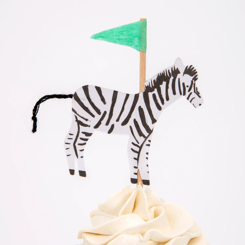 Safari Hayvanları Cupcake Kiti - 24'lü Set