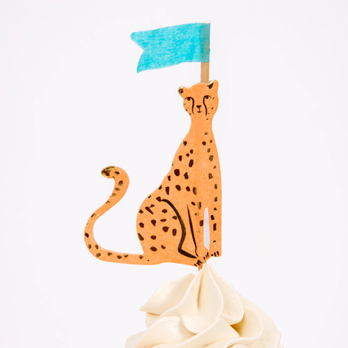 Safari Hayvanları Cupcake Kiti - 24'lü Set