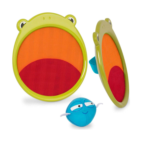 B.Toys Minik Avcılar Kurbağa Frankie Raket Seti - Yaz Oyuncağı