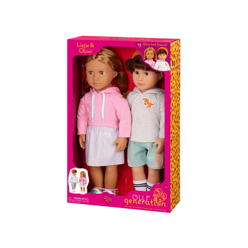 Lizzie & Oliver Oyuncak Bebek Seti