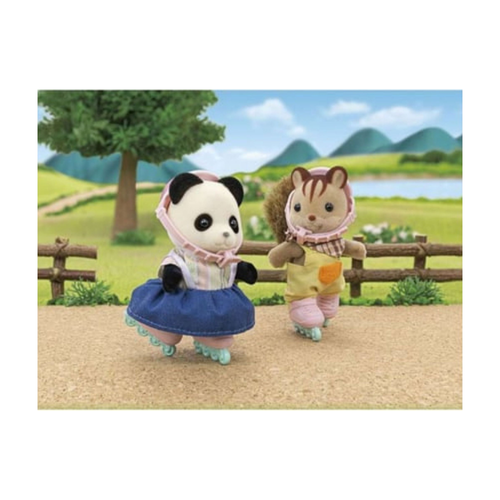 Bisiklet ve Paten Seti - Panda Kız