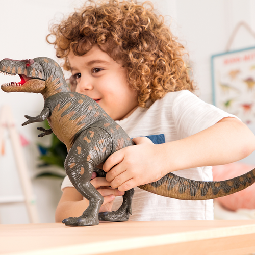 Terra Lava Dağı T. Rex Macerası (AN4066Z) - T. Rex yakın çekim